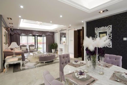 北嶺頤園馮先生的190平歐式豪華別墅新家實景賞析